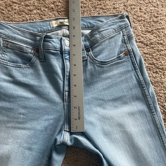 Madewell Mid Rise Stovepipe jeans - Picture 8 of 9